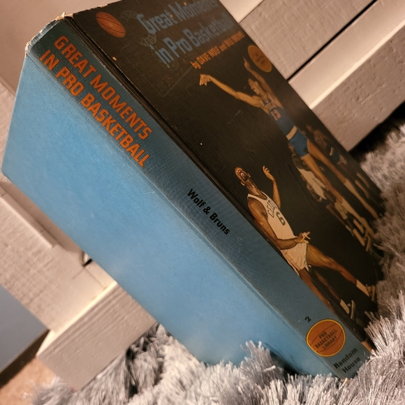 Vtg 1968 Great Moments Of Pro Basketball~Pro Basketball Library Random House Inc - Picture 7 of 7